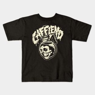 Caffiend Kids T-Shirt